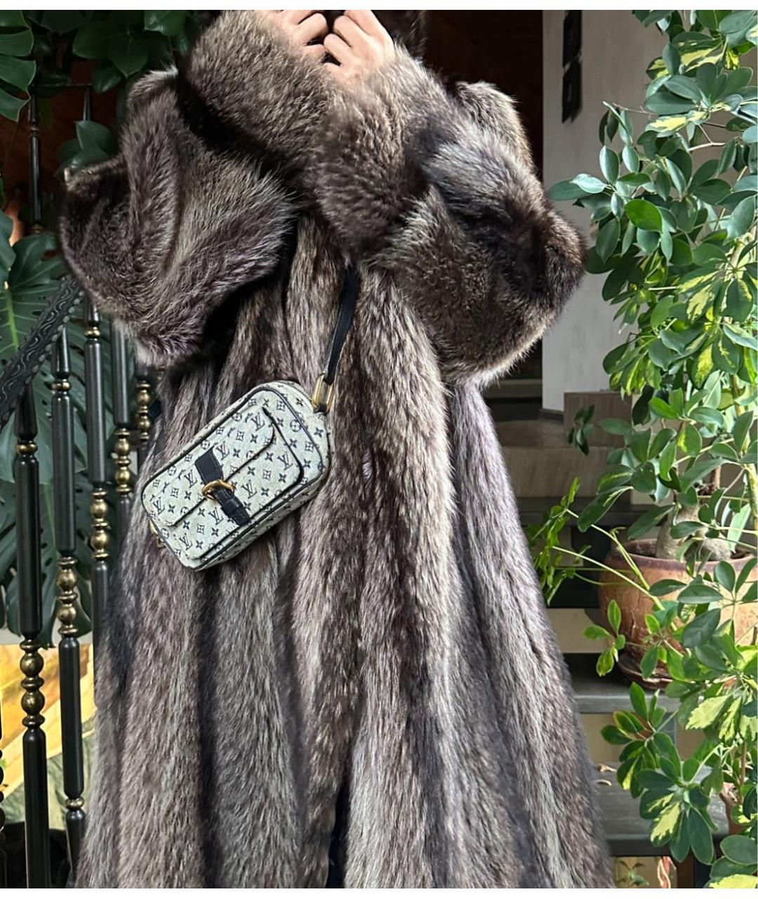 LOUIS VUITTON Серая деним сумка через плечо, фото 6