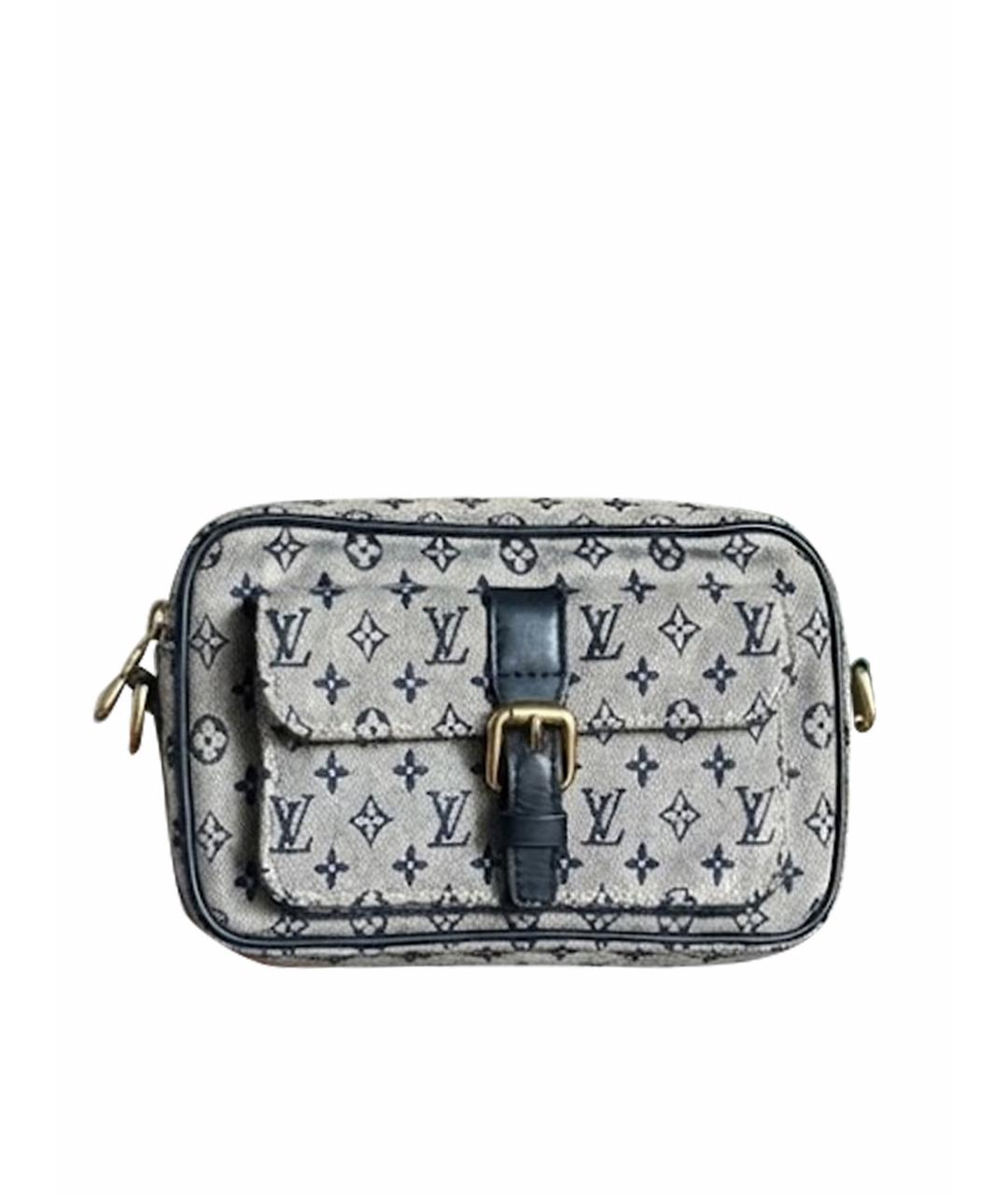 LOUIS VUITTON Серая деним сумка через плечо, фото 1