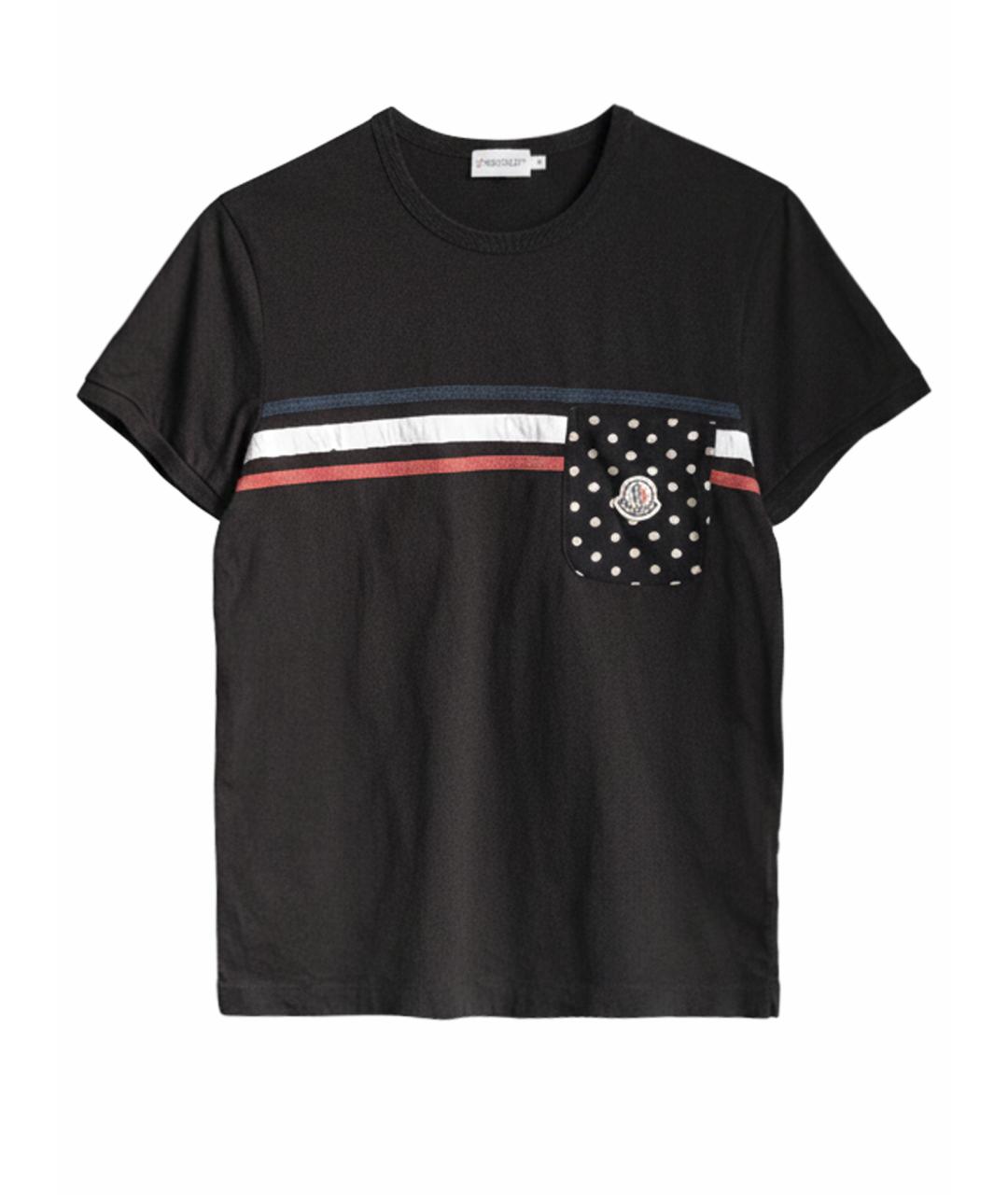 COMME DES GARÇONS Черная хлопковая футболка, фото 1