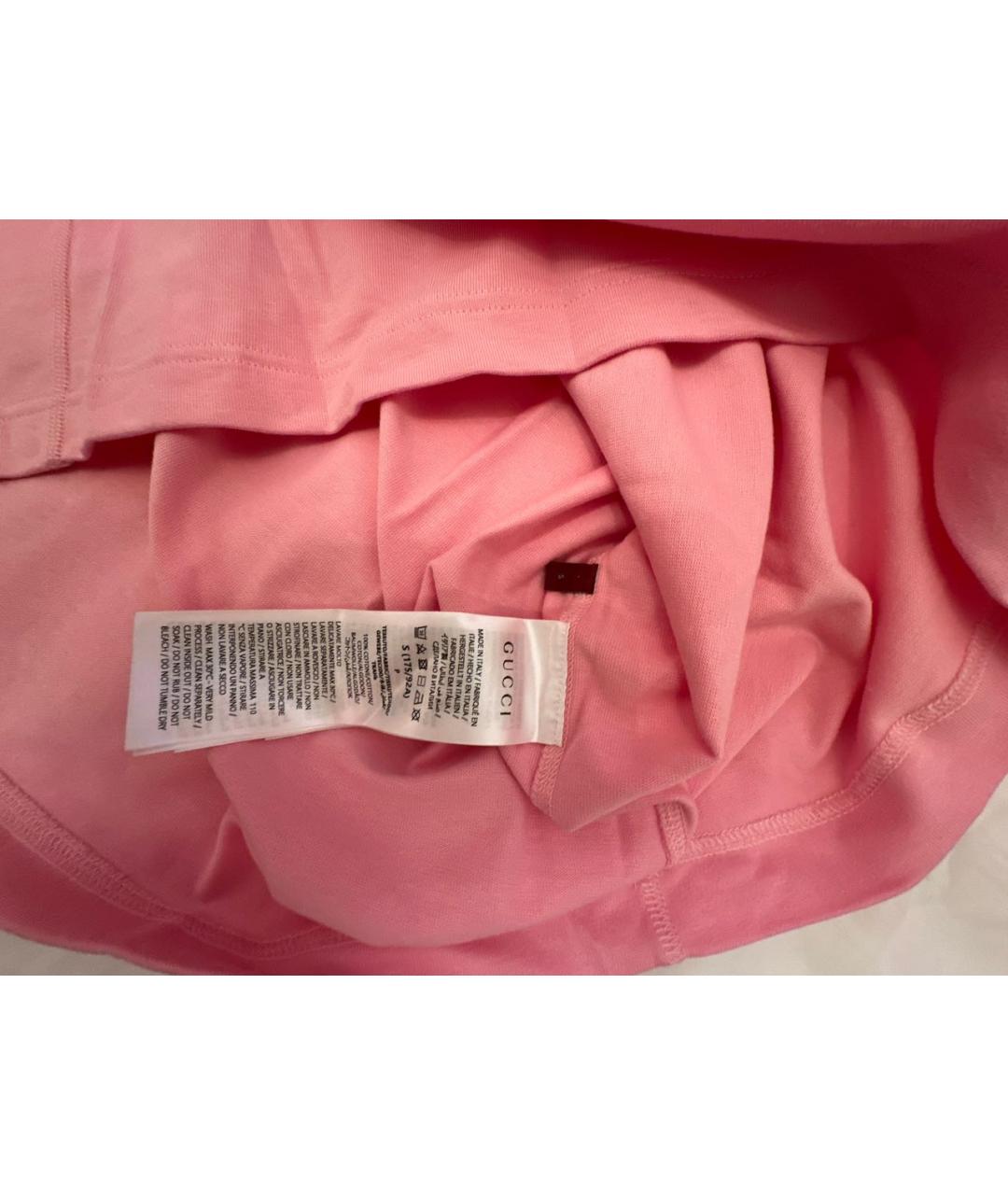 GUCCI Хлопковая футболка, фото 5