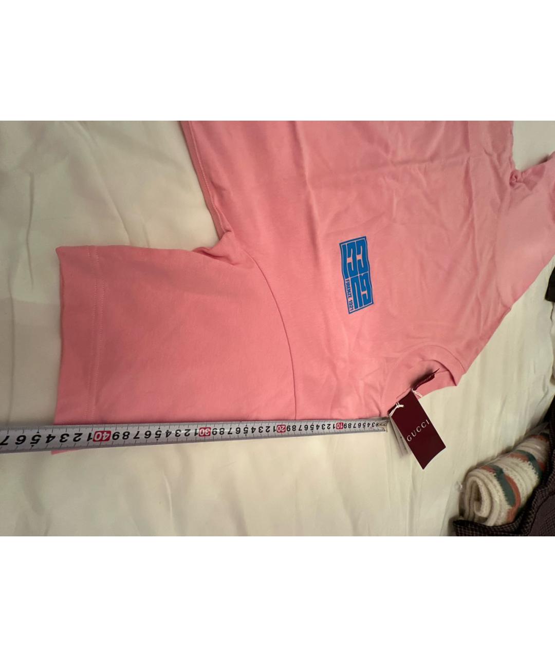 GUCCI Хлопковая футболка, фото 6