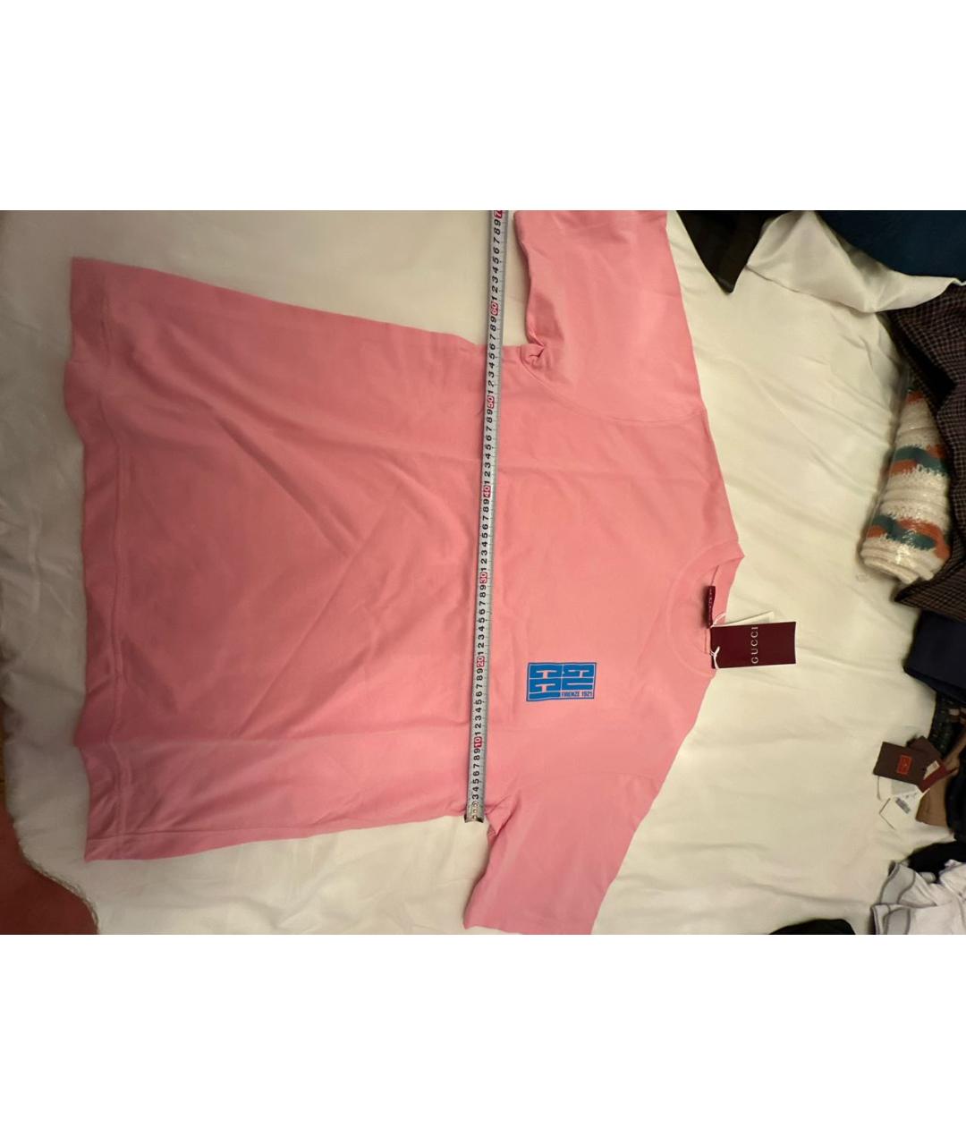 GUCCI Хлопковая футболка, фото 8