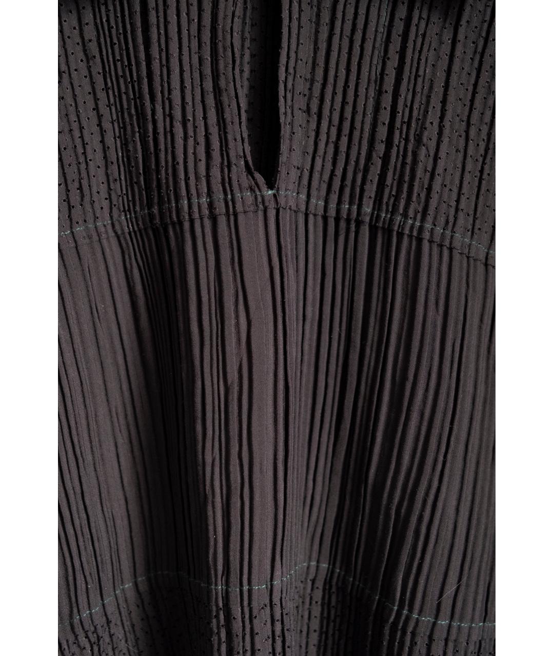 ISSEY MIYAKE Черная синтетическая рубашка, фото 4