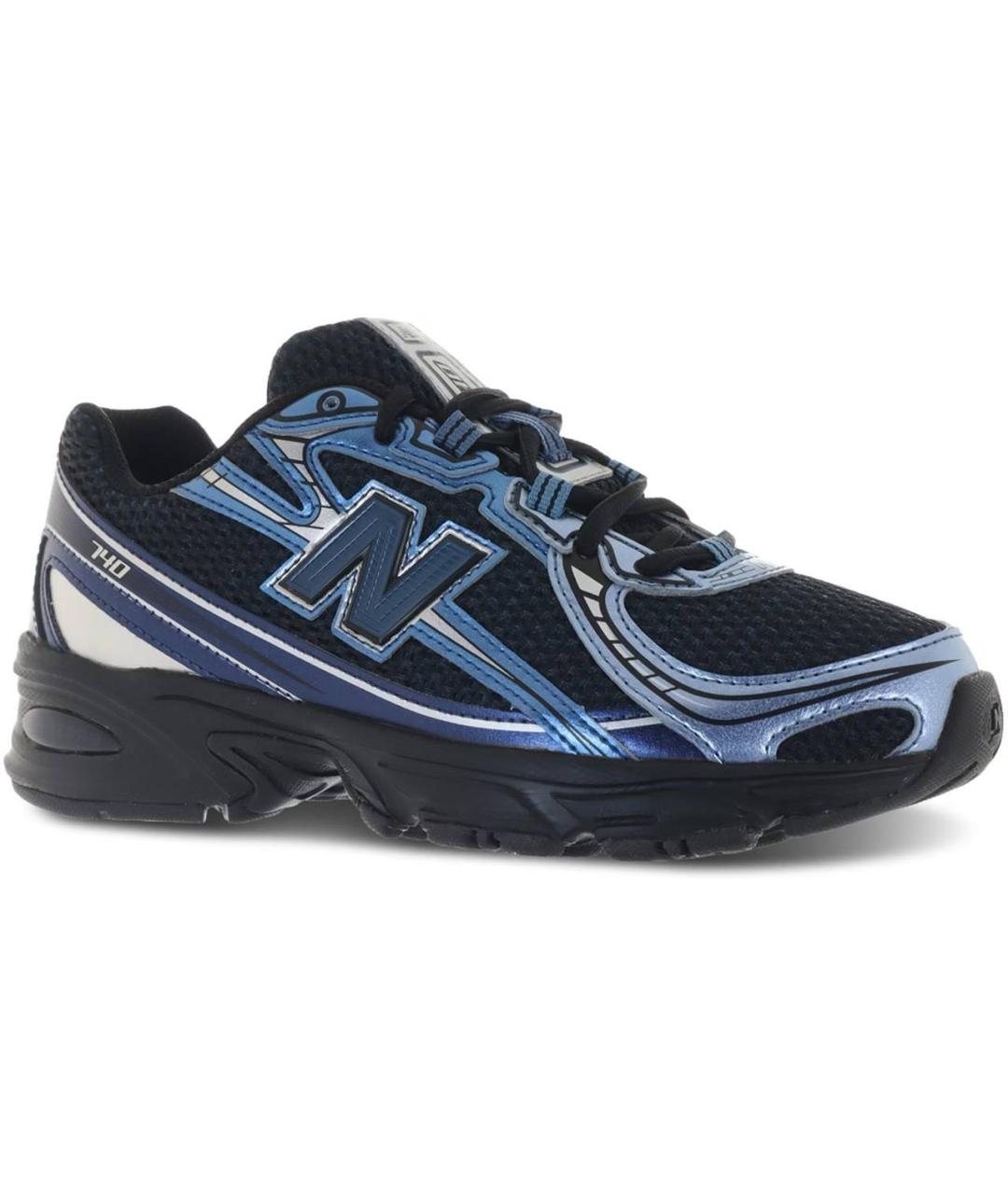 NEW BALANCE Синие текстильные кроссовки, фото 1