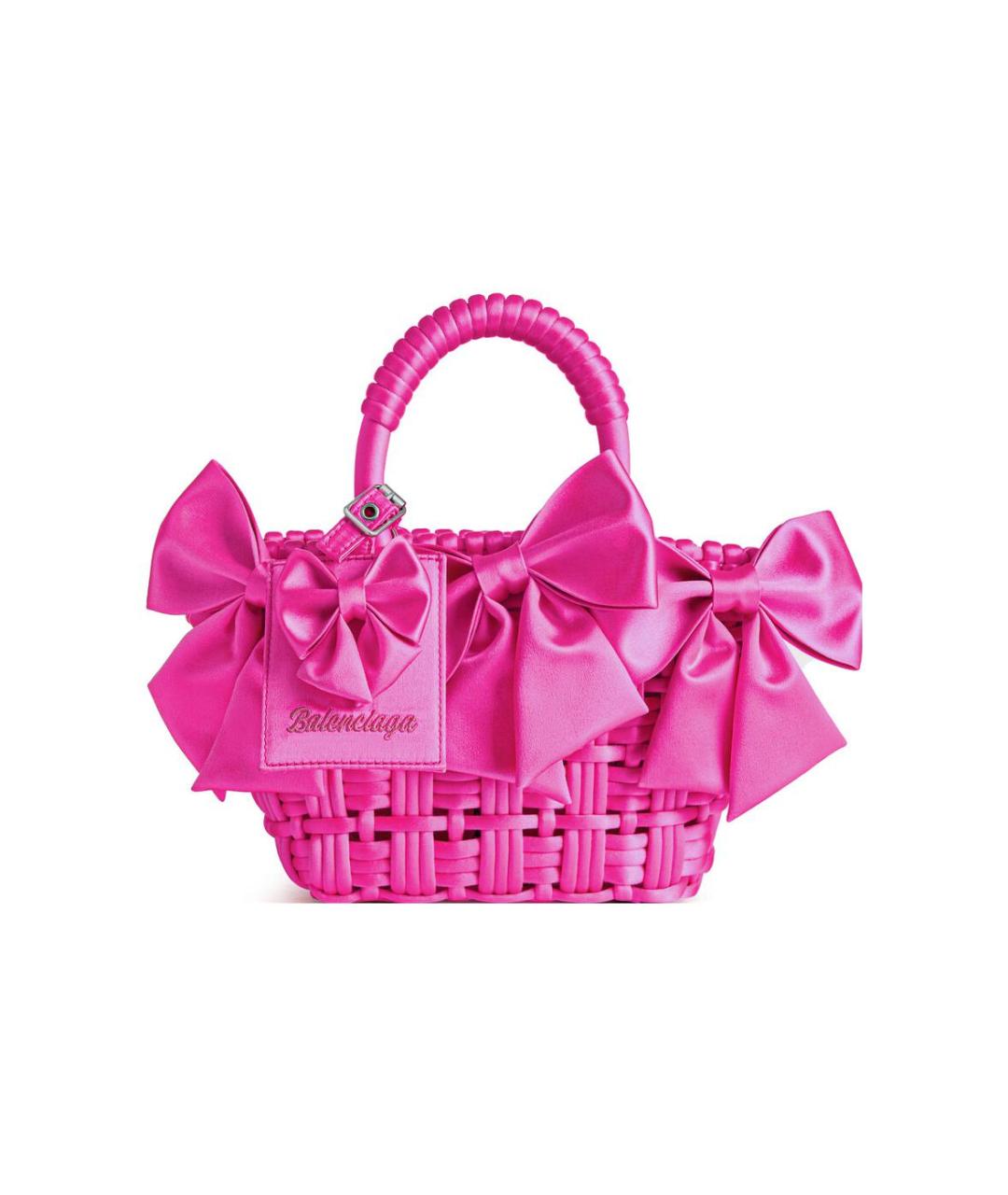 BALENCIAGA Розовая сумка через плечо, фото 1