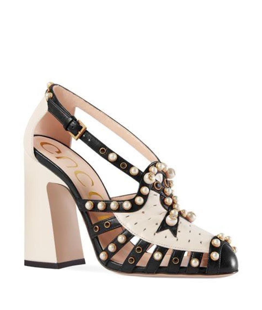 GUCCI Мульти кожаные туфли, фото 1