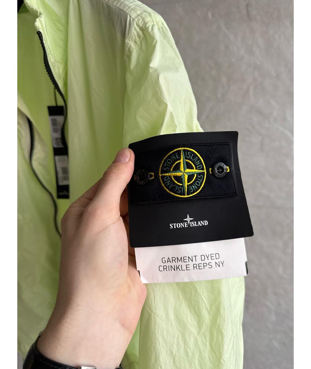 STONE ISLAND Салатовая куртка, фото 4