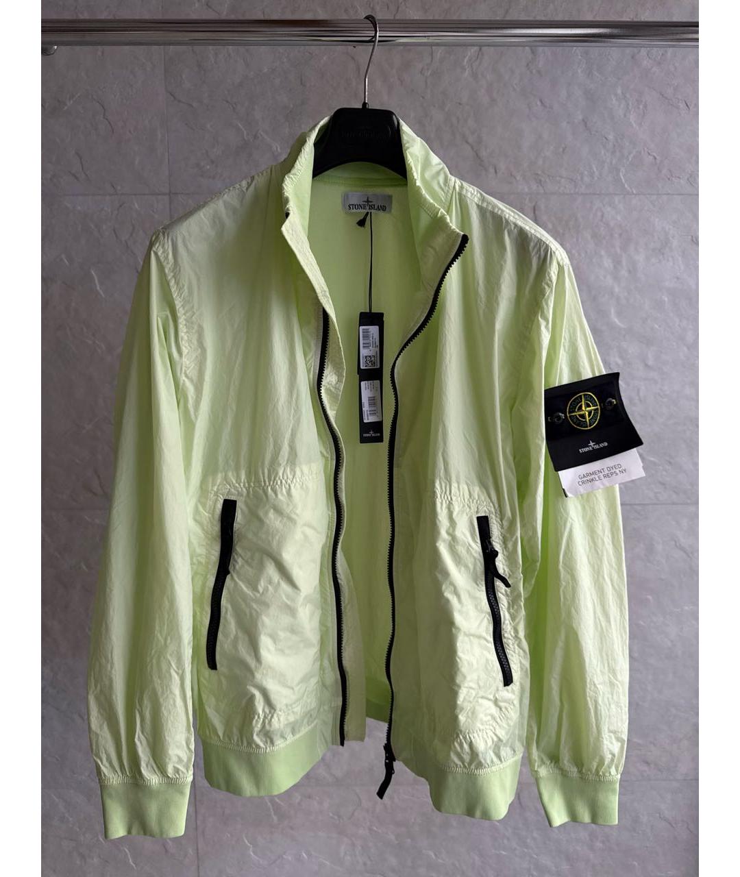 STONE ISLAND Салатовая куртка, фото 2