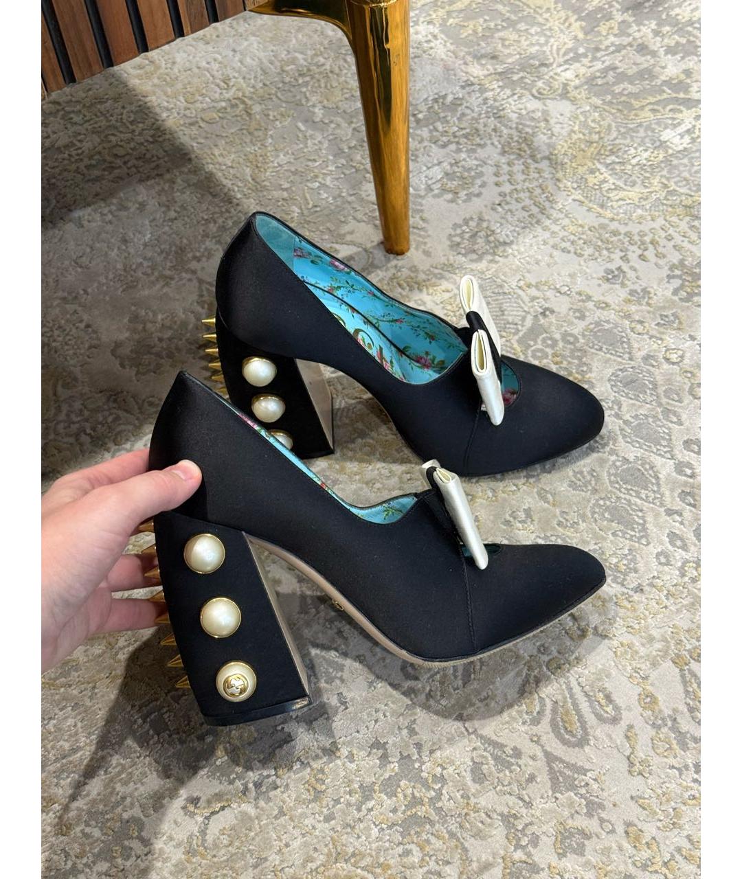 GUCCI Черные туфли, фото 4