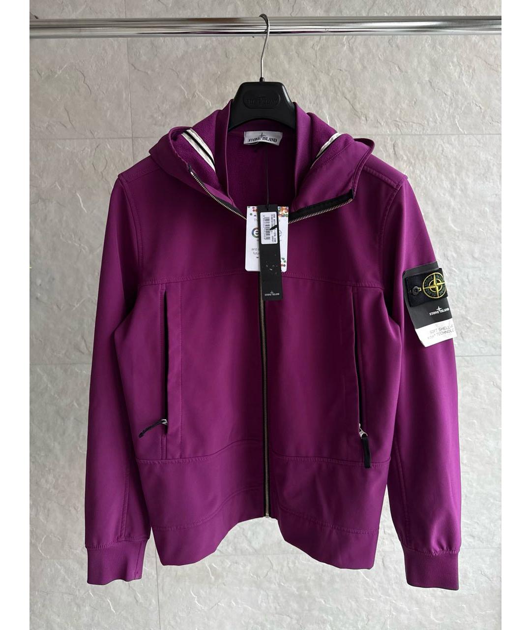 STONE ISLAND Фиолетовая куртка, фото 2