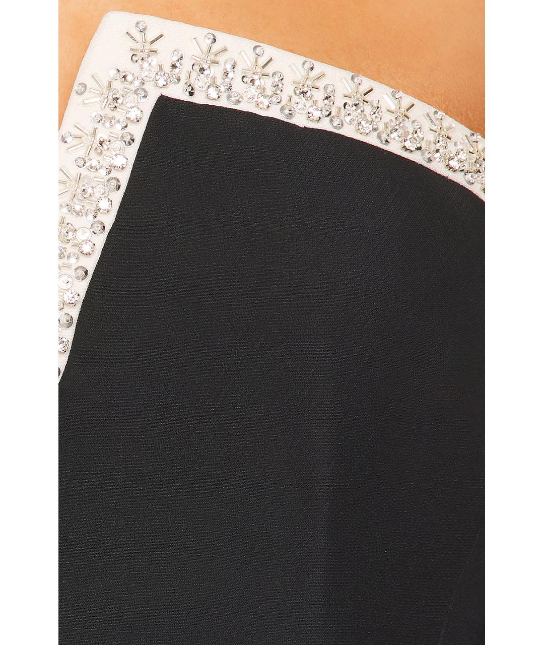 VALENTINO Черное шерстяное коктейльное платье, фото 5