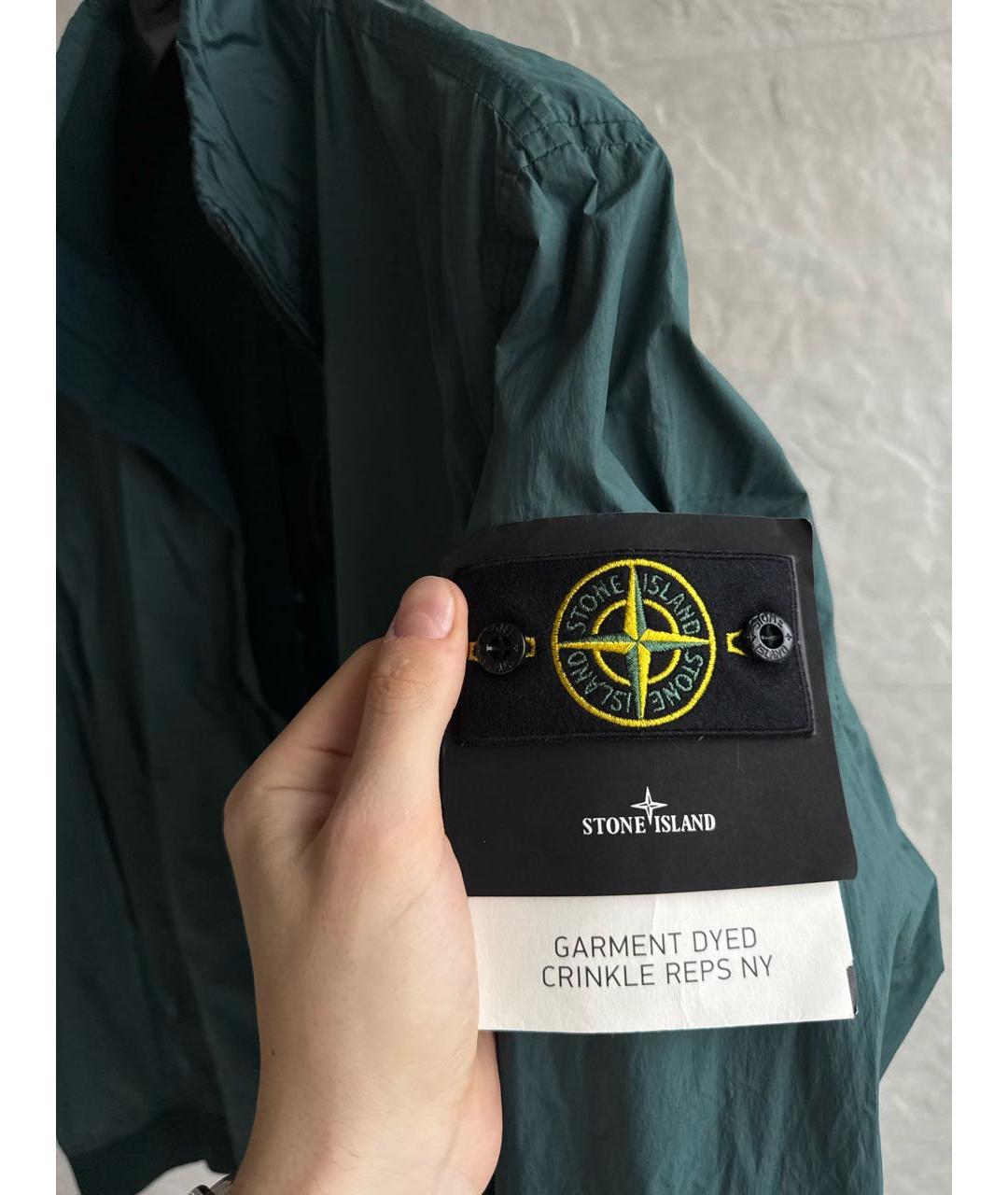 STONE ISLAND Зеленая куртка, фото 4