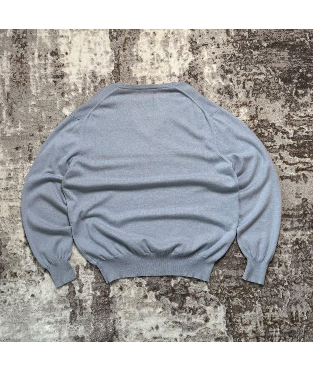 LORO PIANA Голубой кашемировый джемпер / свитер, фото 2