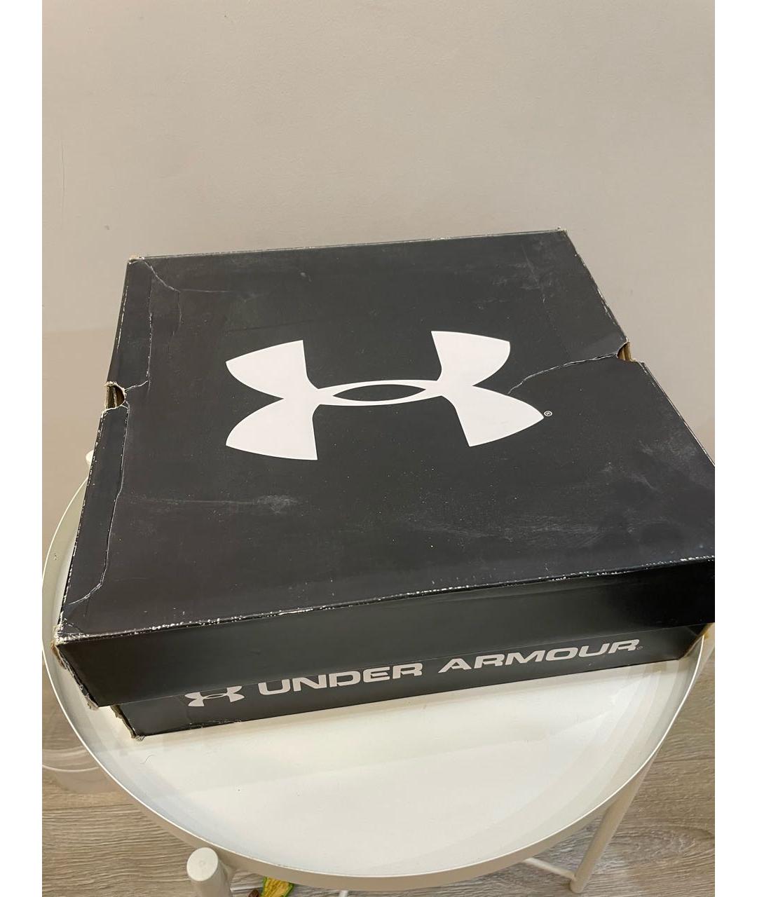 MANSORY x UNDER ARMOUR Оранжевое высокие кроссовки / кеды, фото 5