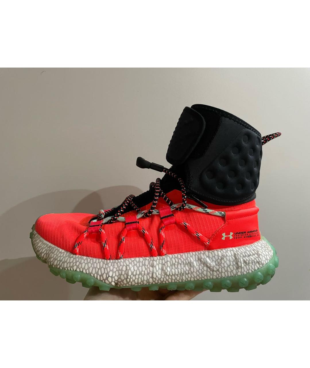 MANSORY x UNDER ARMOUR Оранжевое высокие кроссовки / кеды, фото 6