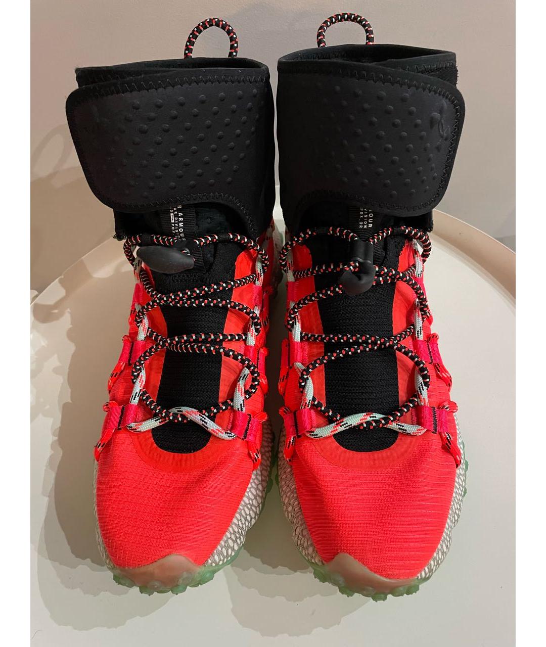 MANSORY x UNDER ARMOUR Оранжевое высокие кроссовки / кеды, фото 2