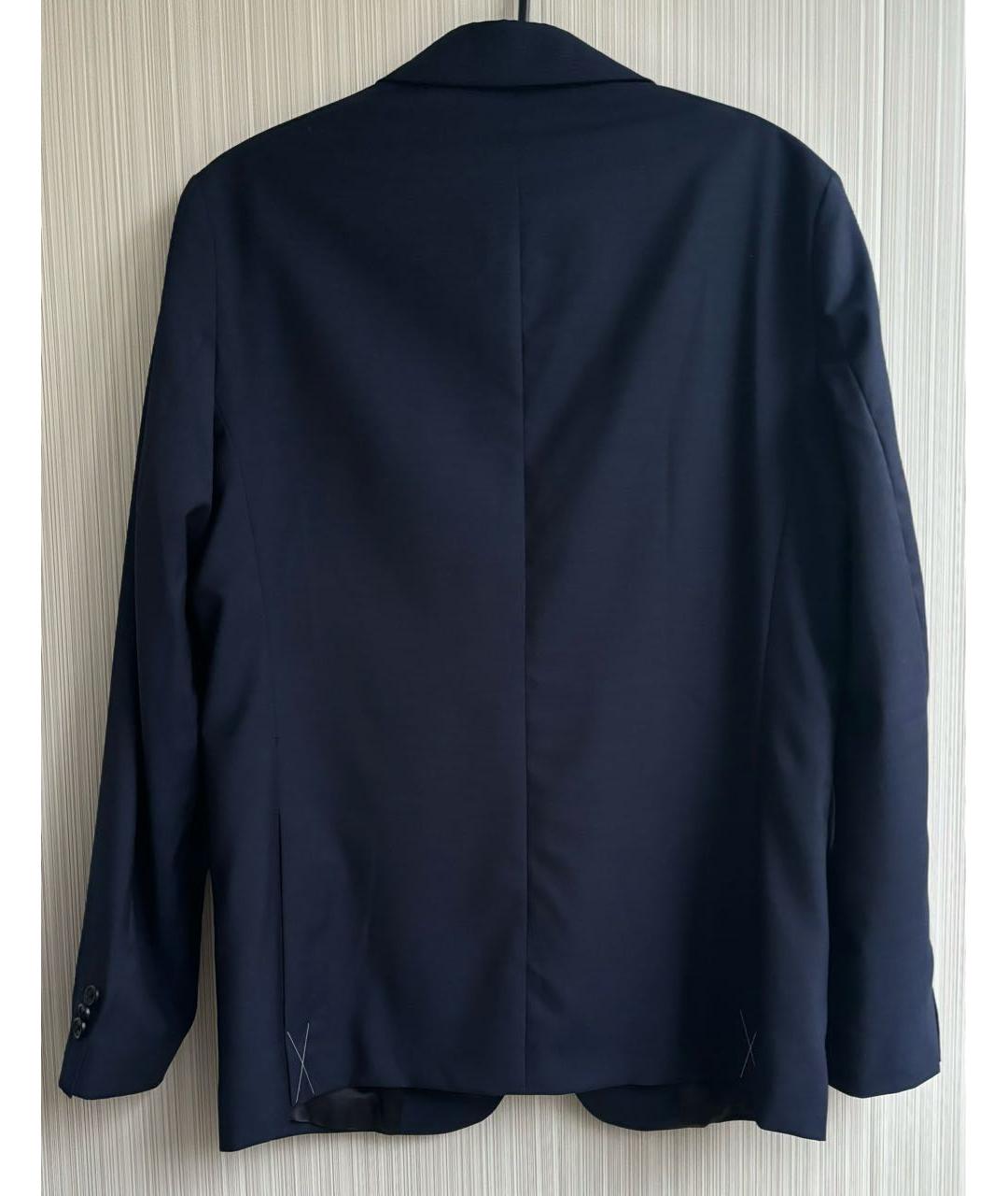 ARKET Темно-синий шерстяной пиджак, фото 2
