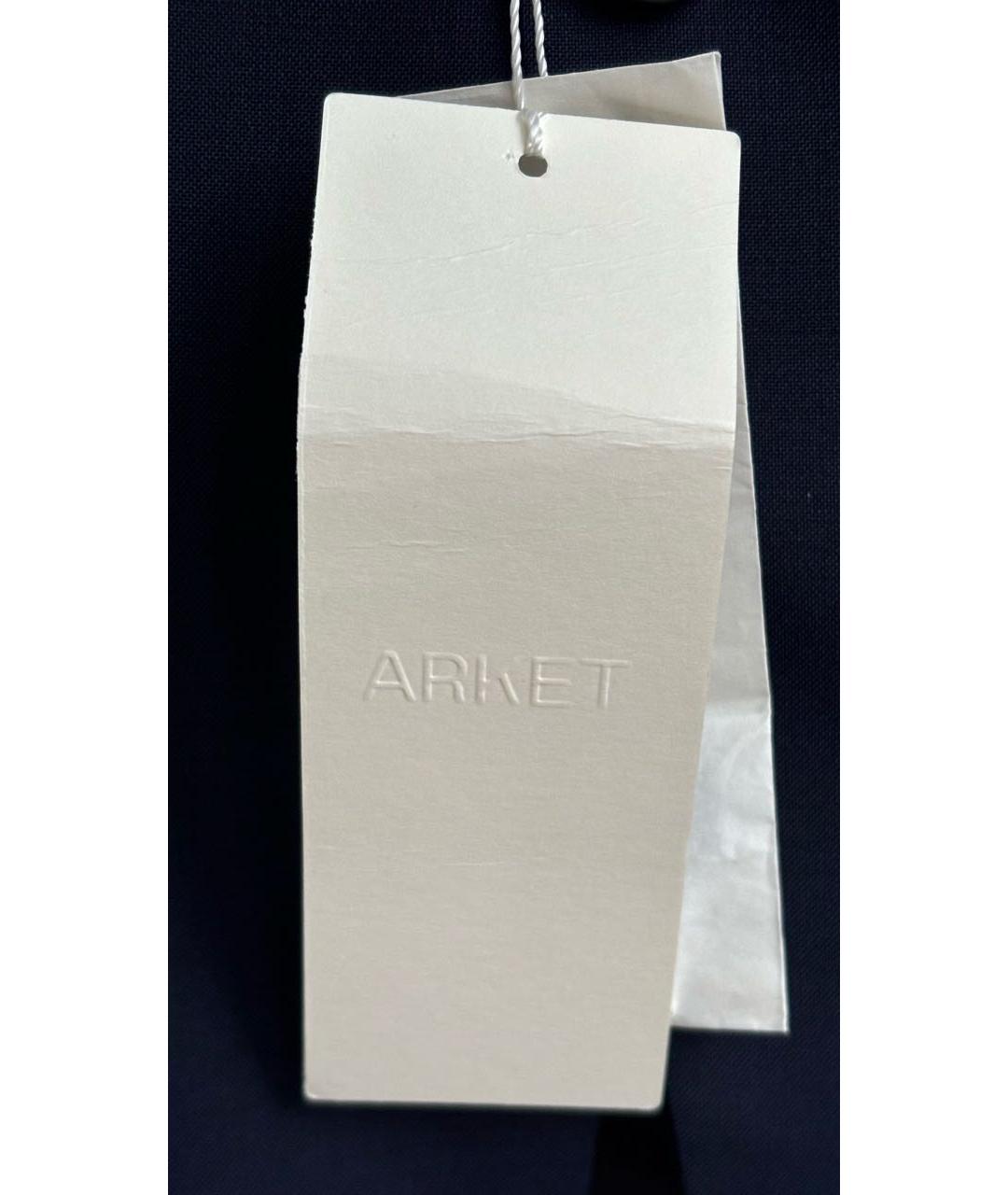 ARKET Темно-синий шерстяной пиджак, фото 8