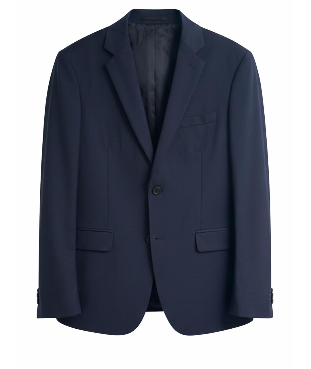 ARKET Темно-синий шерстяной пиджак, фото 1