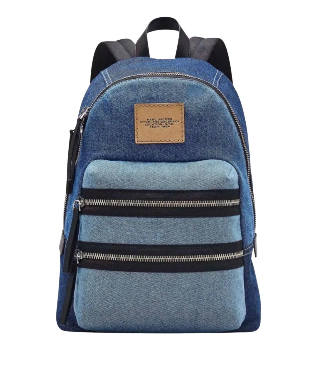 MARC JACOBS Синий деним рюкзак, фото 1