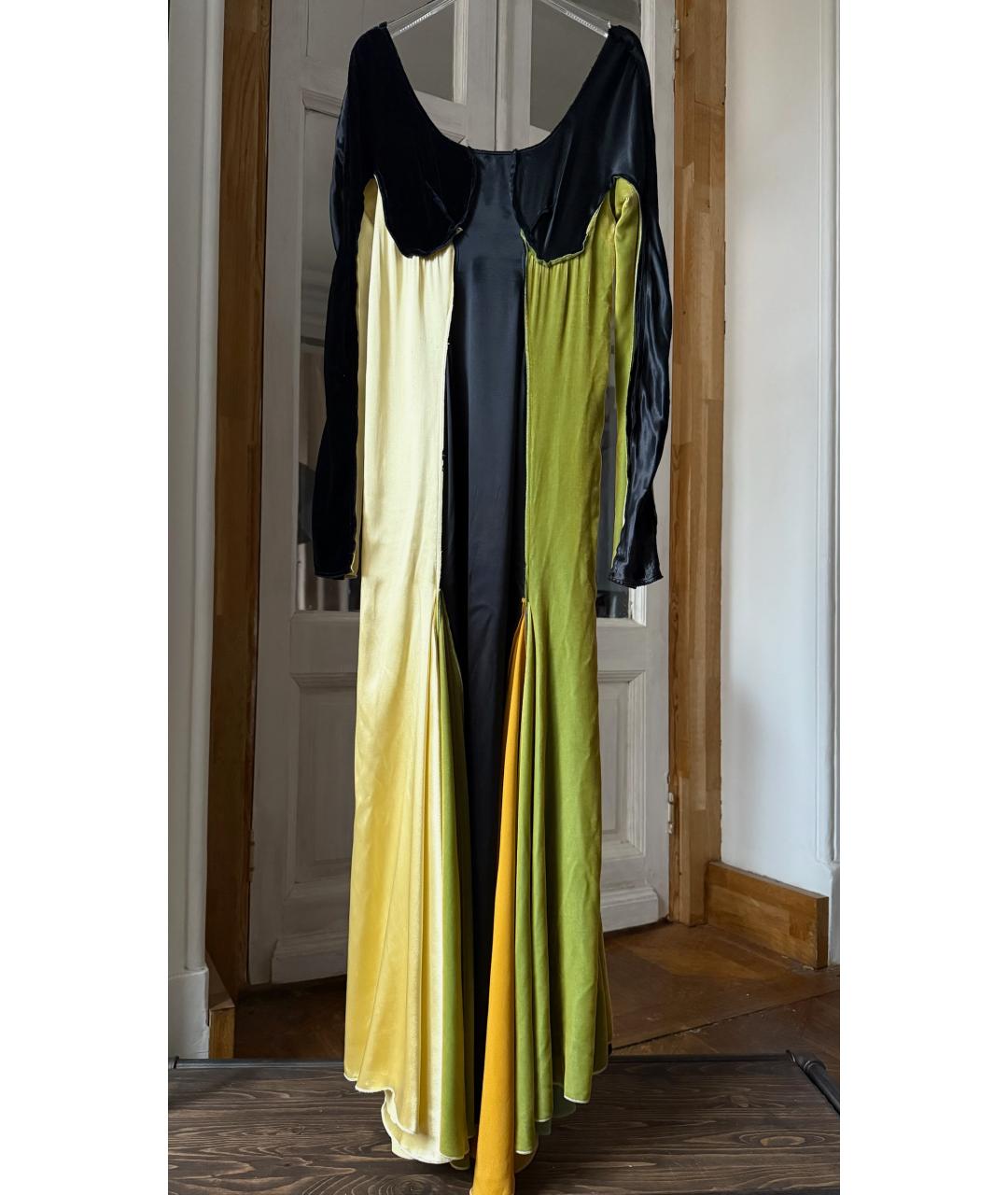 MARNI Мульти вискозное вечернее платье, фото 5