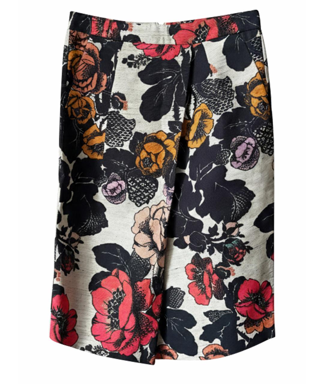 DRIES VAN NOTEN Мульти хлопковая юбка миди, фото 1