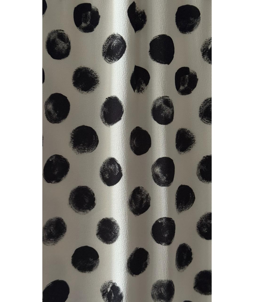 DOLCE&GABBANA Белая вискозная юбка макси, фото 5