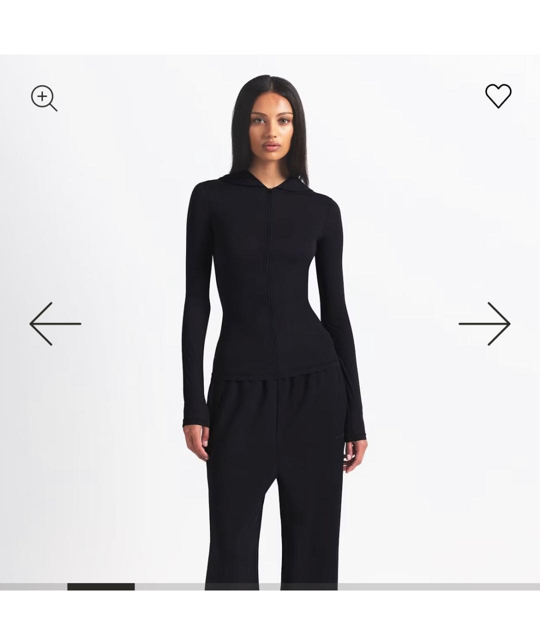 SKIMS Черный полиамидовый спортивные костюмы, фото 5