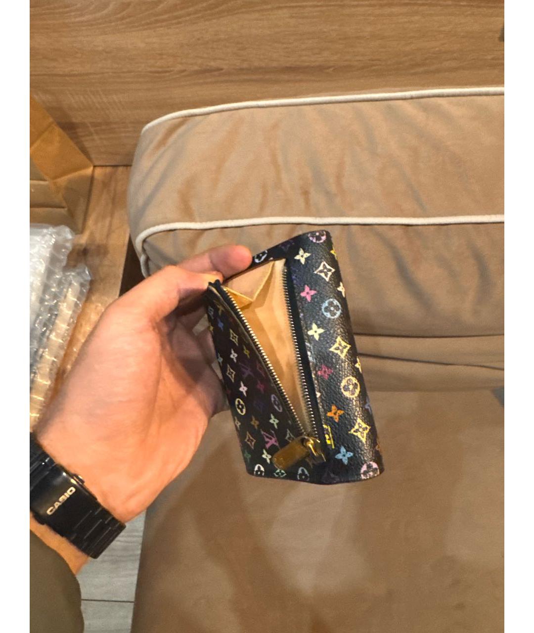 LOUIS VUITTON Мульти кожаный кошелек, фото 3