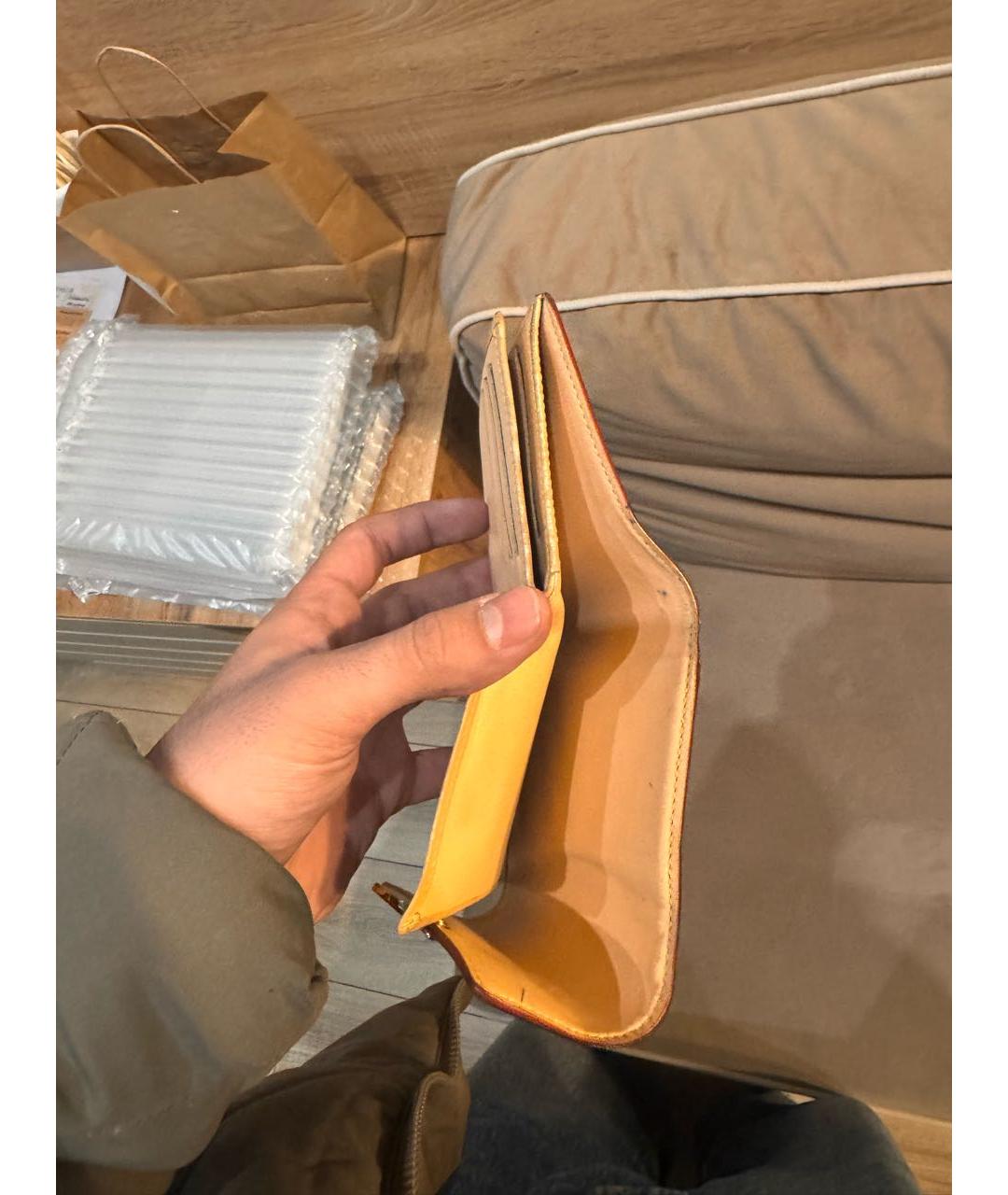 LOUIS VUITTON Мульти кожаный кошелек, фото 5