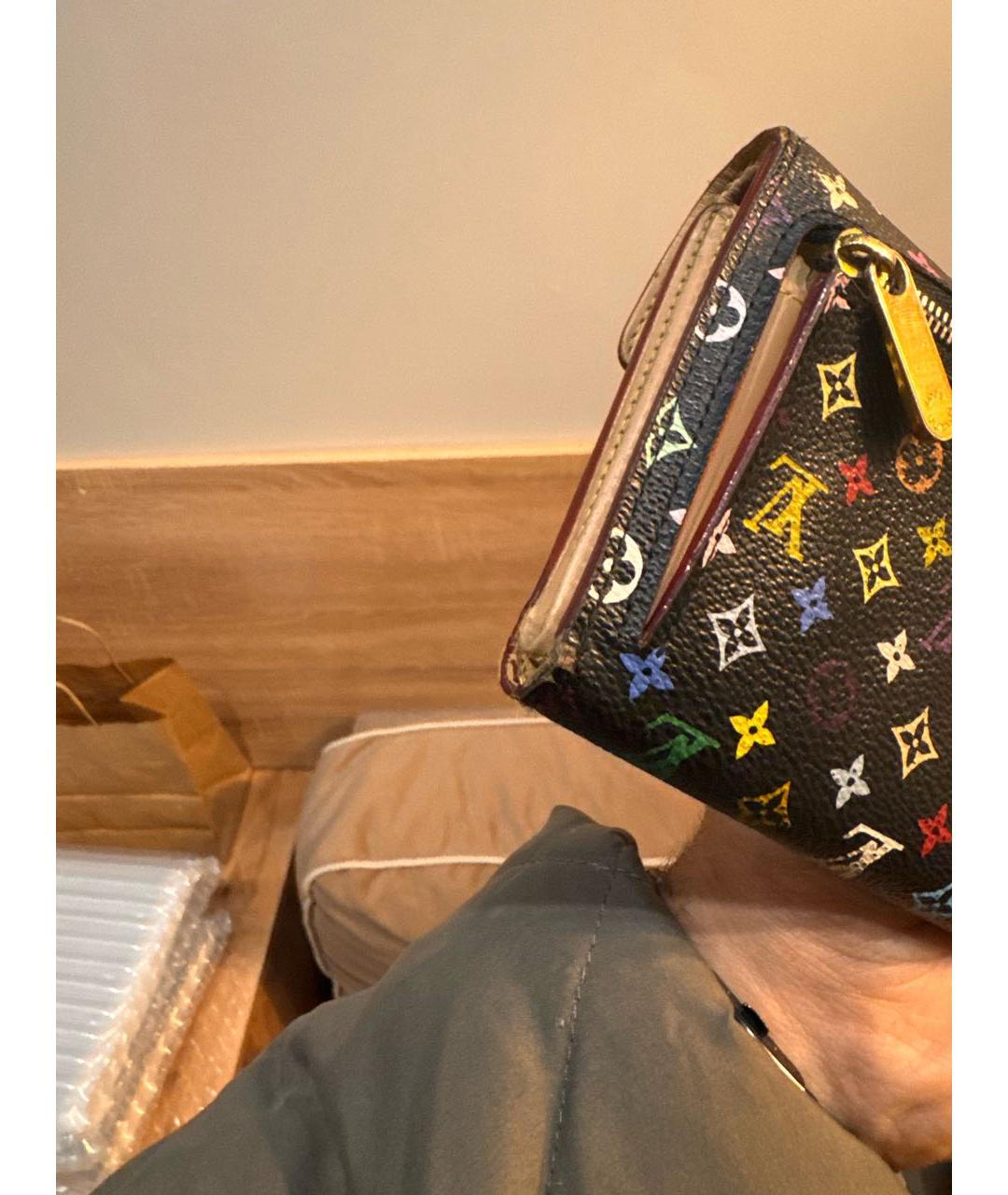 LOUIS VUITTON Мульти кожаный кошелек, фото 4