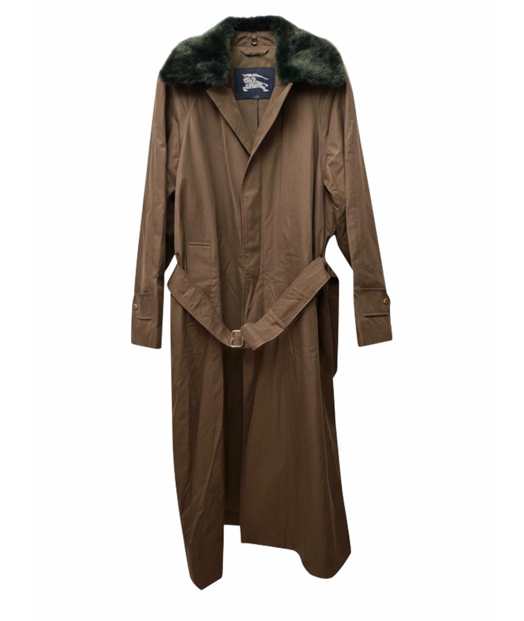 BURBERRY Коричневый тренч / плащ, фото 1