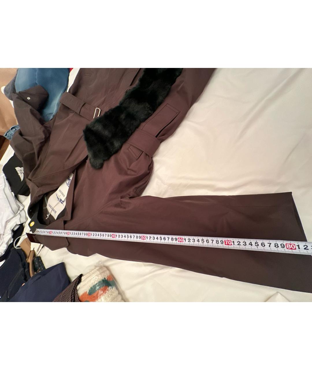 BURBERRY Коричневый тренч / плащ, фото 8