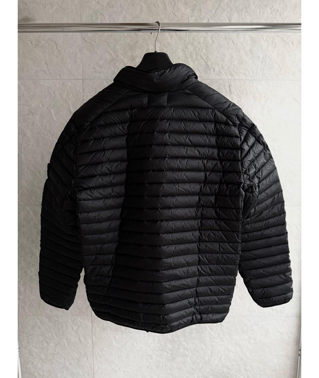 STONE ISLAND Черный пуховик, фото 8