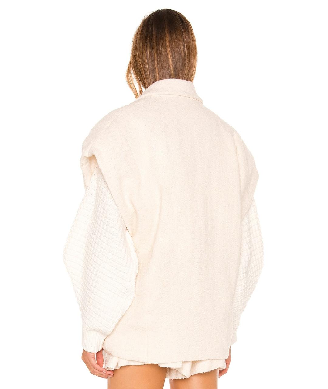 IRO Белый хлопковый жилет, фото 3