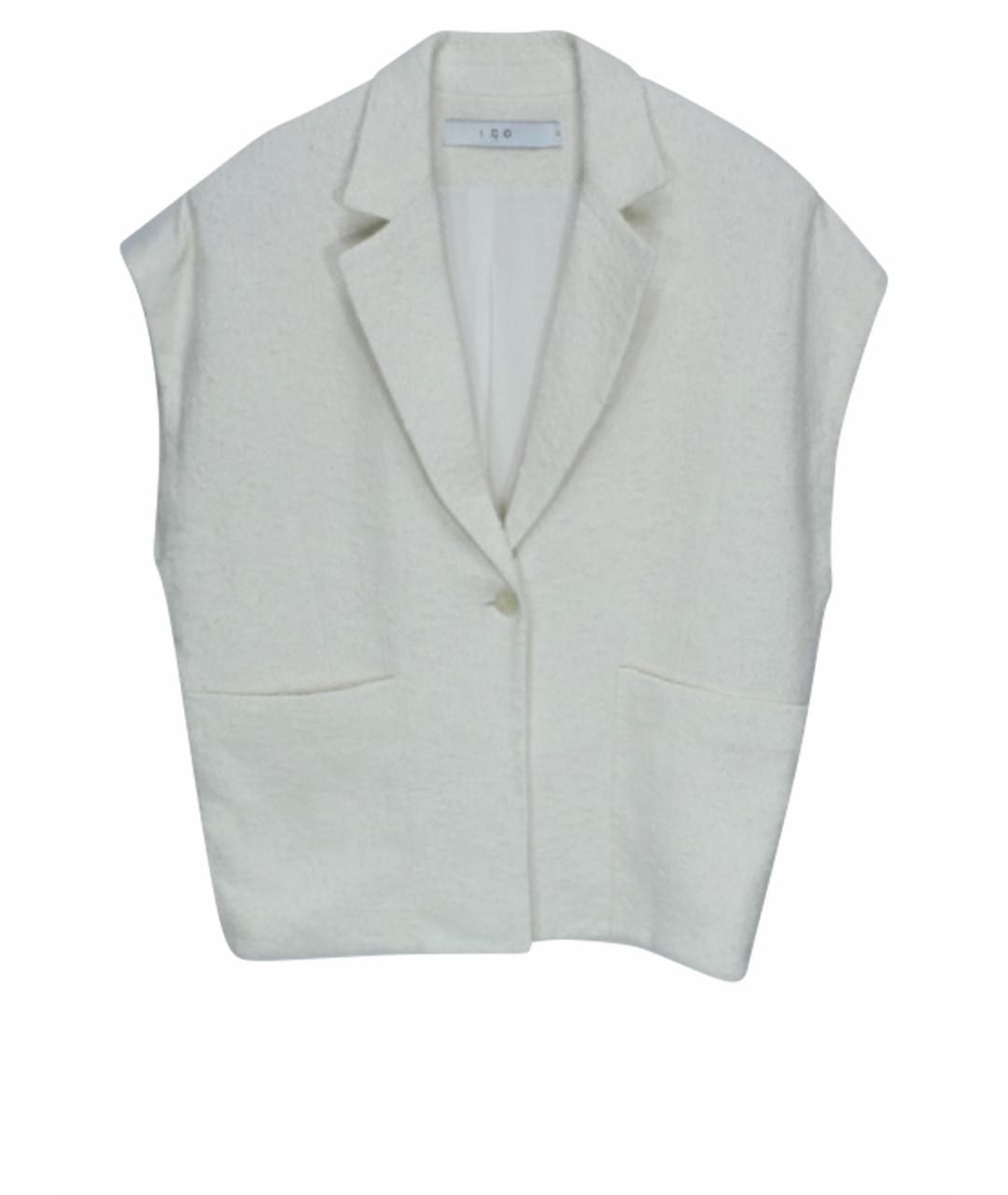 IRO Белый хлопковый жилет, фото 1