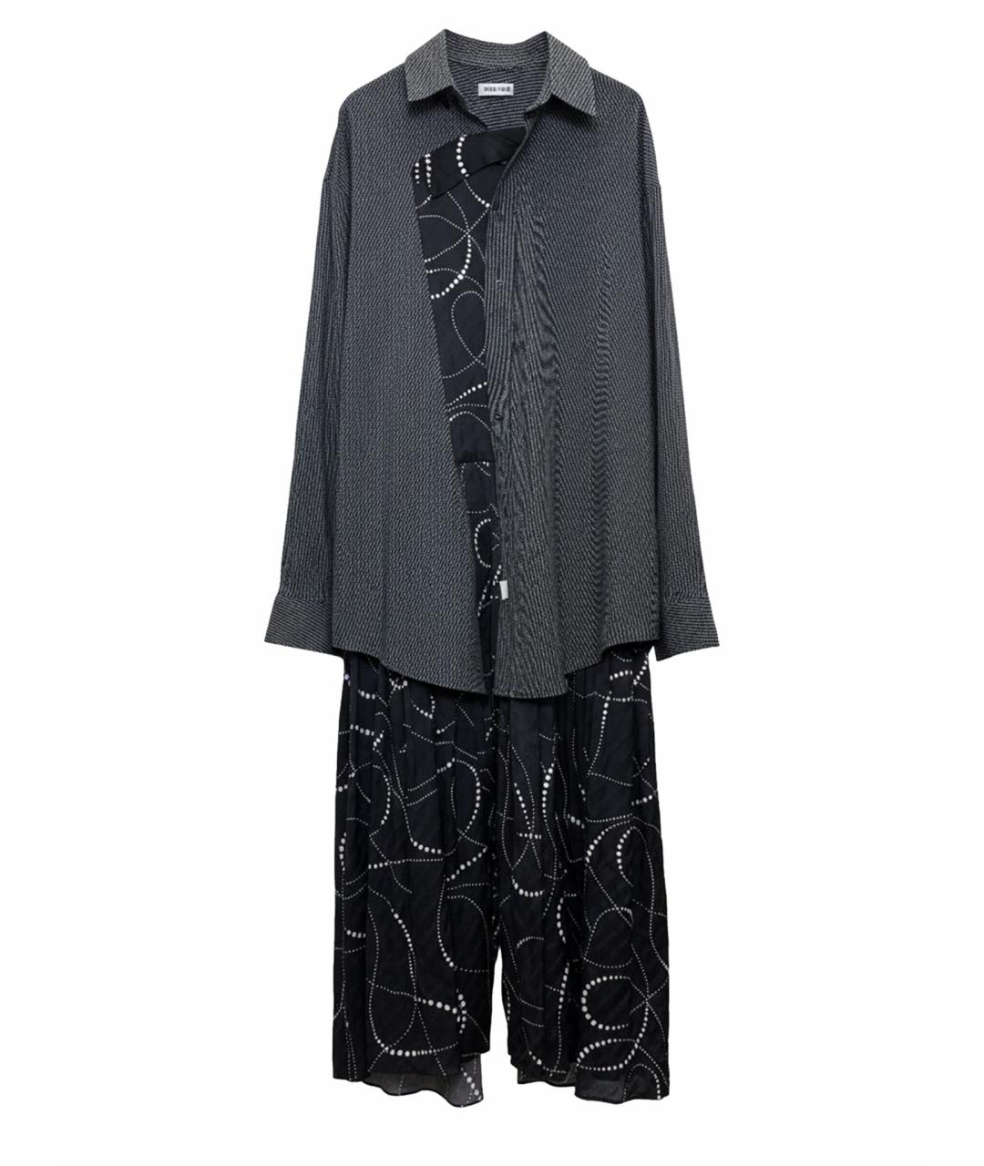 BALENCIAGA Серое шелковое вечернее платье, фото 1