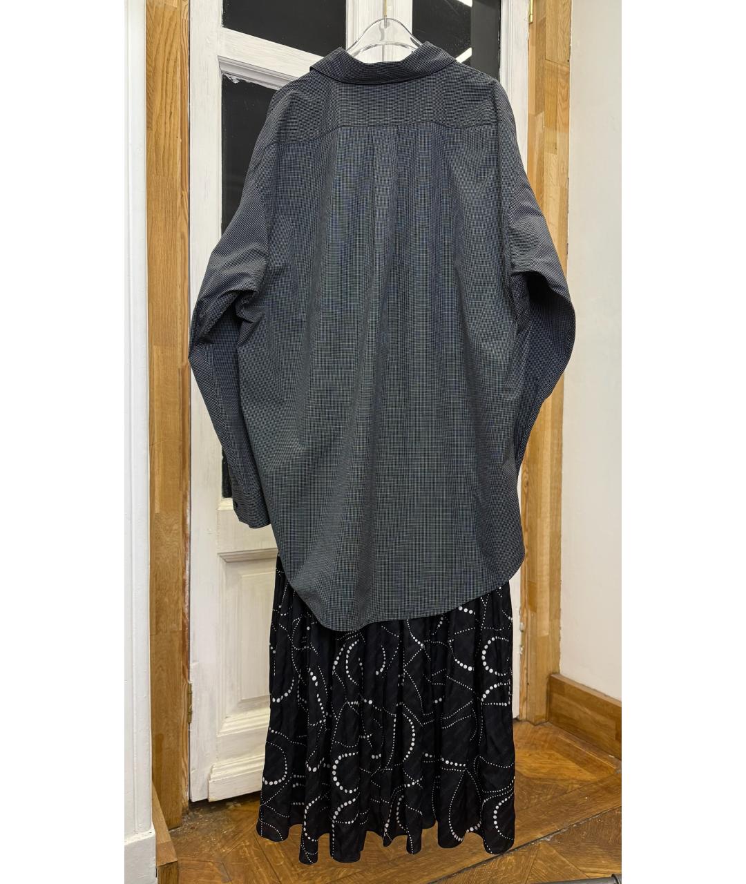 BALENCIAGA Серое шелковое вечернее платье, фото 2