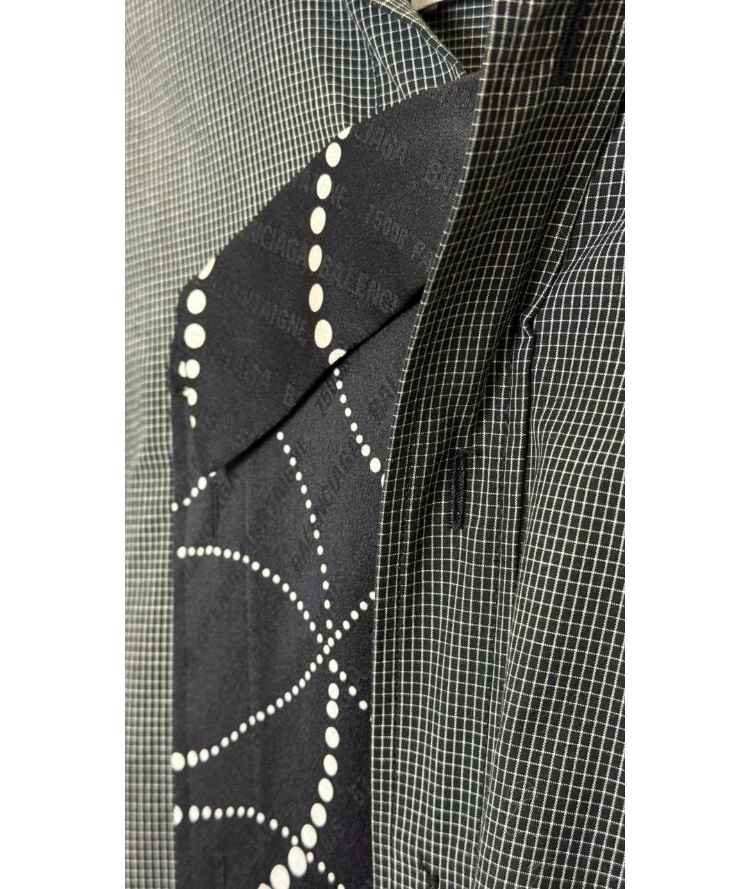 BALENCIAGA Серое шелковое вечернее платье, фото 4