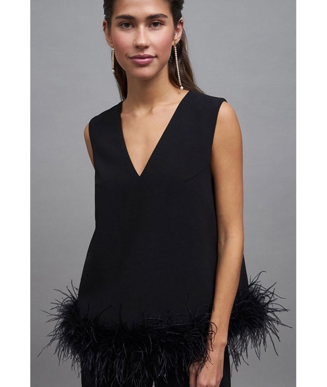 12 STOREEZ Черная блузы, фото 7