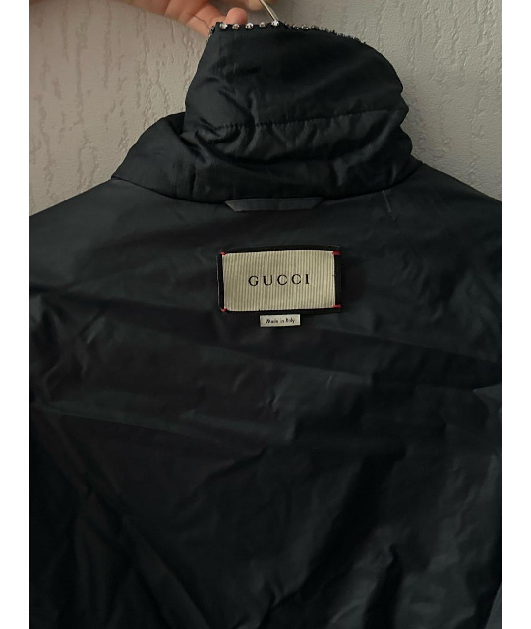 GUCCI Зеленая полиамидовая куртка, фото 3