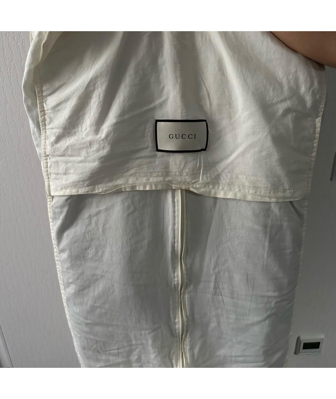 GUCCI Зеленая полиамидовая куртка, фото 7