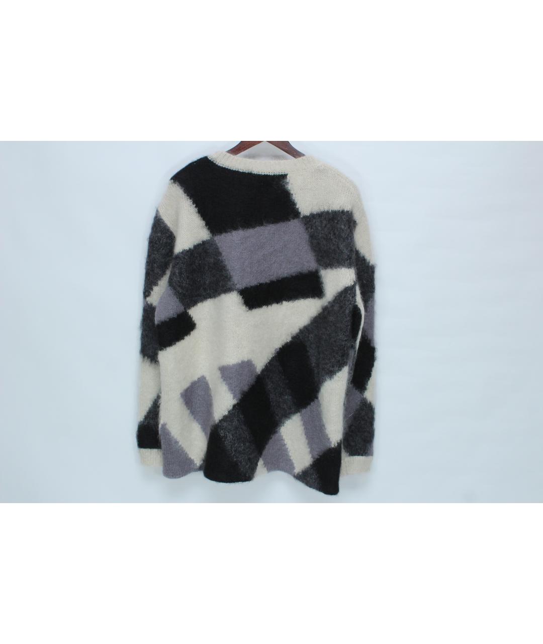 MCQ ALEXANDER MCQUEEN Мульти шерстяной джемпер / свитер, фото 4