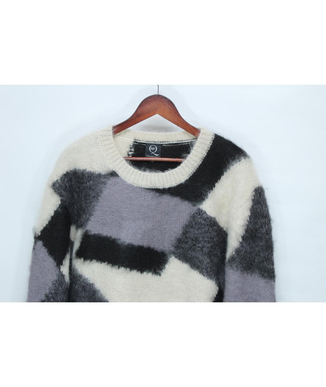 MCQ ALEXANDER MCQUEEN Мульти шерстяной джемпер / свитер, фото 3