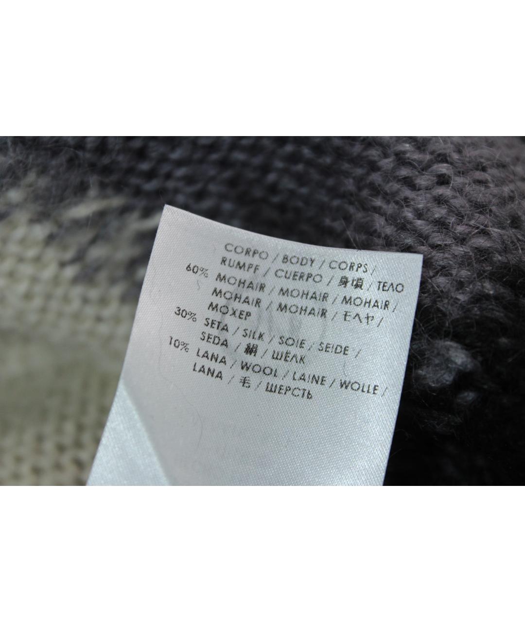 MCQ ALEXANDER MCQUEEN Мульти шерстяной джемпер / свитер, фото 9