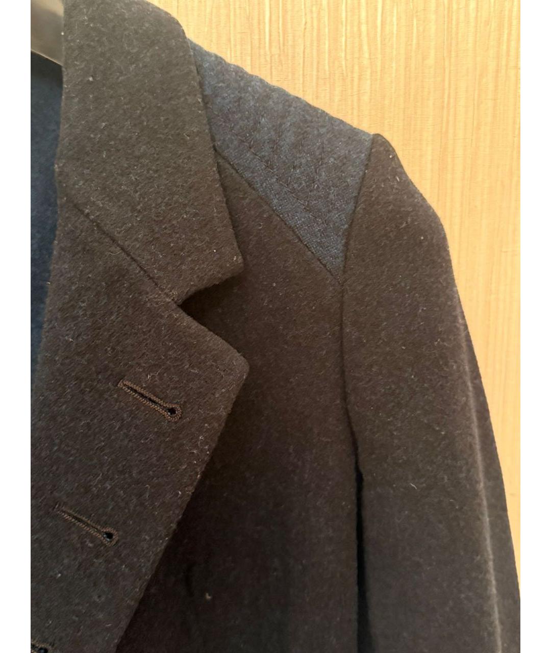 SAINT LAURENT Черный шерстяной жакет/пиджак, фото 7