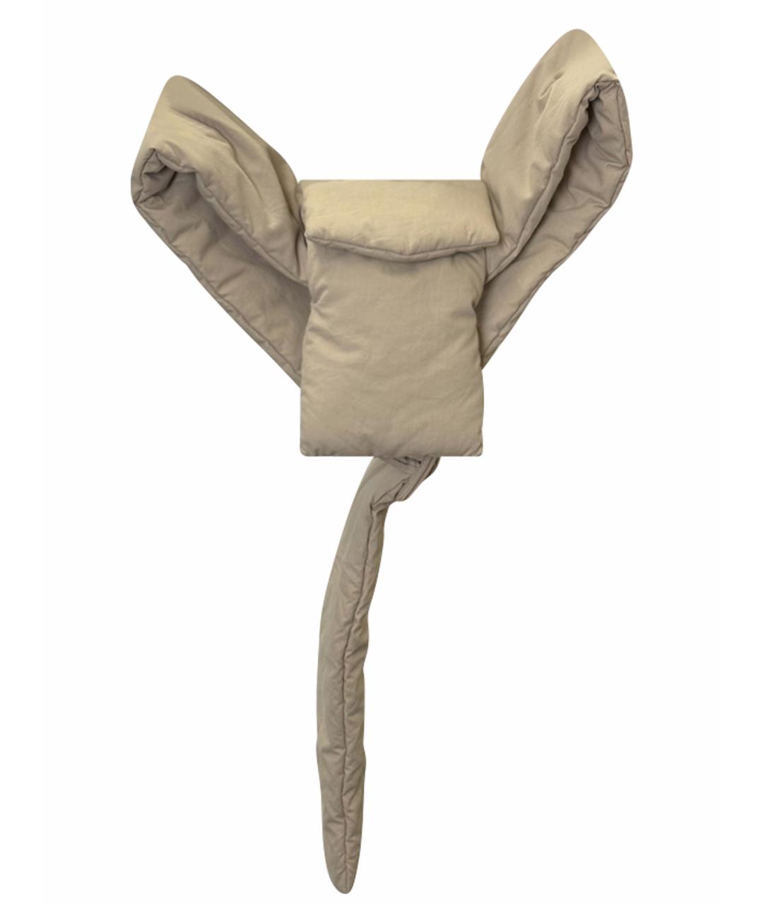 DRIES VAN NOTEN Бежевая хлопковая поясная сумка, фото 1