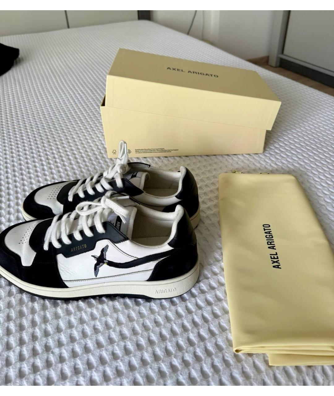 AXEL ARIGATO Мульти кожаные низкие кроссовки / кеды, фото 2