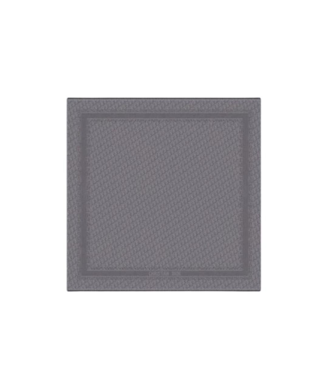 CHRISTIAN DIOR Серый платок, фото 2