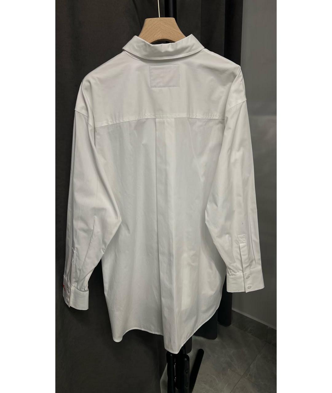 KARL LAGERFELD Белая хлопковая рубашка, фото 2